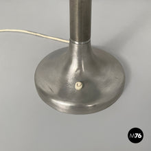 Charger l'image dans la galerie, Table lamp in aluminum and opal glass, 1940s