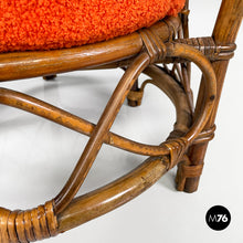 Load image into Gallery viewer, Rattan cockpit armchairs, 1970s