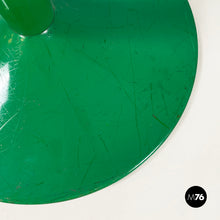 画像をギャラリービューアに読み込む, Floor coat hanger in green metal, 1970s