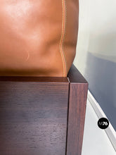 将图片加载到图库查看器,Brown leather sofa by Cappellini, 2000s