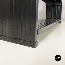 画像をギャラリービューアに読み込む, Self-supporting bookcases in black plastic by Robots, 1990s