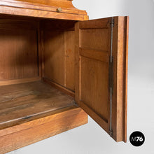 Carica l'immagine nel visualizzatore di Gallery, Sideboard in wood and glass, 1920s