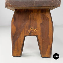 Load image into Gallery viewer, Benches in wood, 1970s