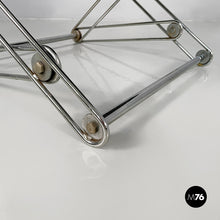 将图片加载到图库查看器,Armchair in faux leather and steel, 1970s