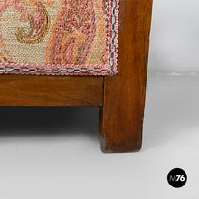 Load image into Gallery viewer, Armchairs in wood and fabric, 1930s