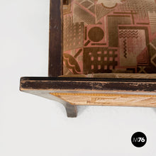 Load image into Gallery viewer, Armchairs in velvet and wood, 1930s