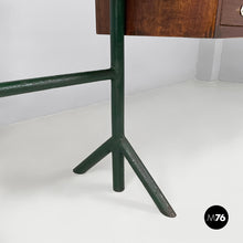 Load image into Gallery viewer, Desk in wood and metal, 1960s