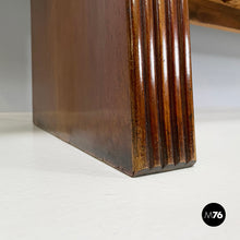 画像をギャラリービューアに読み込む, Wooden sideboard with four doors by Gio Ponti, 1940s