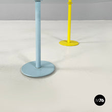 将图片加载到图库查看器,Coffe table in glass and metal rods, 1980s