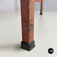 画像をギャラリービューアに読み込む, Dining table in wood, formica and iron, 1950s