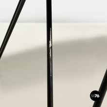 画像をギャラリービューアに読み込む, Coffee table in wood and black metal, 1960s