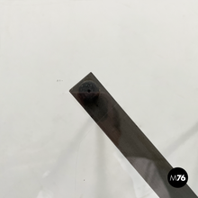 画像をギャラリービューアに読み込む, Coffee table in metal and glass Cuginetto by Enzo Mari for Driade, 1970s