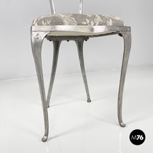 画像をギャラリービューアに読み込む, Metal and fabric chairs by Palladio, 1950s