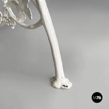 Load image into Gallery viewer, Wooden and white cast iron bench, 1930s