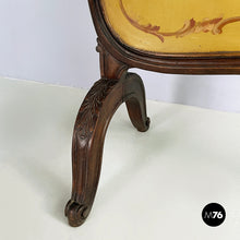 画像をギャラリービューアに読み込む, Fire screen in crafted wood with floral decorations, 1940s