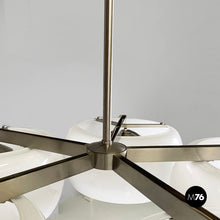 Charger l'image dans la galerie, Chandelier Pentaclinio by Vico Magistretti for Artemide, 1970s