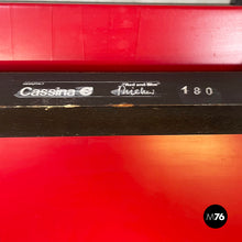 Load image into Gallery viewer, Armchair Red and Blue by Gerrit Thomas Rietveld for Cassina, 1971