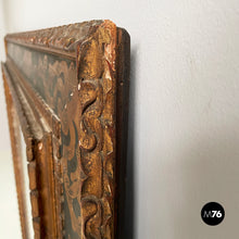 画像をギャラリービューアに読み込む, Painting with finely crafted wooden frame, 1800-1900s