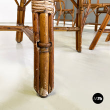 Load image into Gallery viewer, Armchairs in bamboo, 1960s