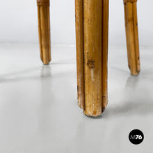 画像をギャラリービューアに読み込む, Stool in rattan, 1960s