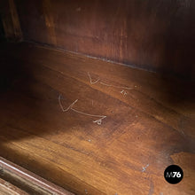 将图片加载到图库查看器,Sideboard with drawers in wood and glass, 1940s