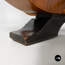 画像をギャラリービューアに読み込む, Dining table in wood and glass, 1930s