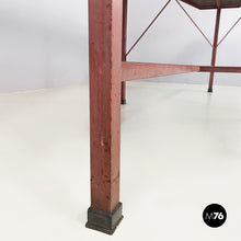 画像をギャラリービューアに読み込む, Dining table in wood, formica and iron, 1950s