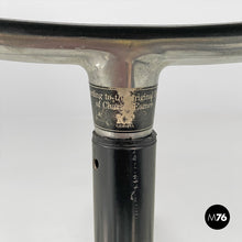 将图片加载到图库查看器,Dark grey leather office chair EA108 by Charles and Ray Eames for ICF, 1970s