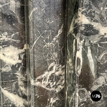 Charger l'image dans la galerie, Green and white marble console, 1980s