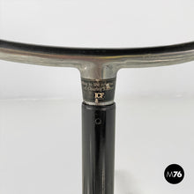 将图片加载到图库查看器,Dark grey leather office chairs EA108 by Charles and Ray Eames for ICF, 1970s