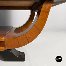 画像をギャラリービューアに読み込む, Display cabinet in wood and glass, 1930s