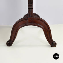 画像をギャラリービューアに読み込む, Fire screen in crafted wood with floral decorations, 1940s