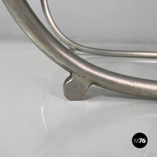 将图片加载到图库查看器,Chairs in red faux leather and metal, 1930s