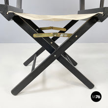 画像をギャラリービューアに読み込む, Folding director's chairs by Calligaris, 1990s