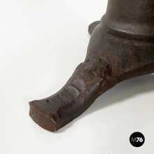 Load image into Gallery viewer, Stool in cast iron and wood, 1930s