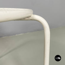 Charger l'image dans la galerie, Outdoor coffe tables in white metal by Emu, 1960s