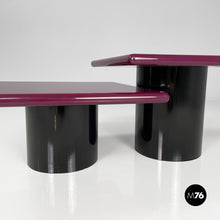 Load image into Gallery viewer, Wooden and metal coffee tables, 1970s