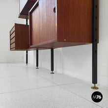Load image into Gallery viewer, Bookcase series Selex for Industria Mobili Barovero, 1960s