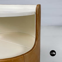 Load image into Gallery viewer, Bedside tables mod. Lullaby by Luigi Massoni for Poltrona Frau, 1960s