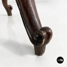 Load image into Gallery viewer, Wooden and white fabric armchairs, 1930s