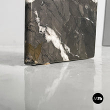 Load image into Gallery viewer, Wall console in black and pink marble, 1980s
