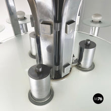 Charger l'image dans la galerie, Chandelier with twelve lights in metal and glass, 1920s