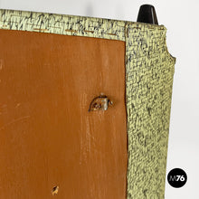 画像をギャラリービューアに読み込む, Console in wood, fabric and straw, 1950s