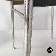 将图片加载到图库查看器,Chairs in aqua green formica and metal, 1960s