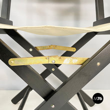 画像をギャラリービューアに読み込む, Folding director's chairs by Calligaris, 1990s