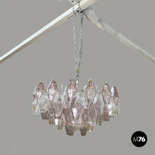 Charger l'image dans la galerie, Chandelier Poliedri by Carlo Scarpa for Venini, 1960s