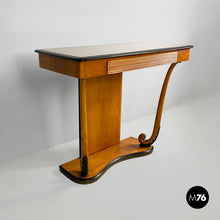 Carica l'immagine nel visualizzatore di Gallery, Consolle in wood and glass, 1930s