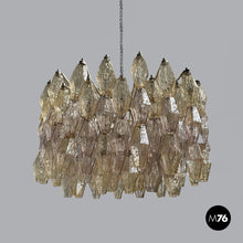 Charger l'image dans la galerie, Chandelier Poliedri by Carlo Scarpa for Venini, 1960s