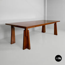 Carica l'immagine nel visualizzatore di Gallery, Extendable wooden dining table, 1970s