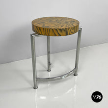 将图片加载到图库查看器,Wooden and metal coffee table, 1970s